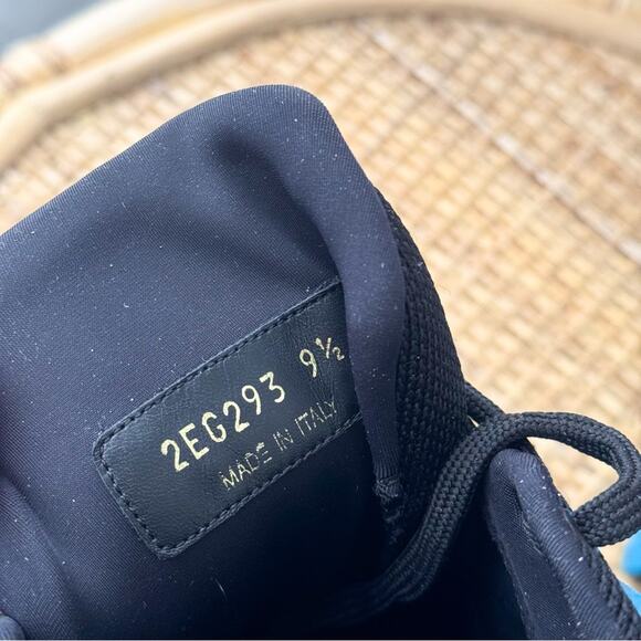 Prada Cloudburst Thunder Blue Black High Trainers Sneakers Men’s Size 9.5 - Picture 7 of 11